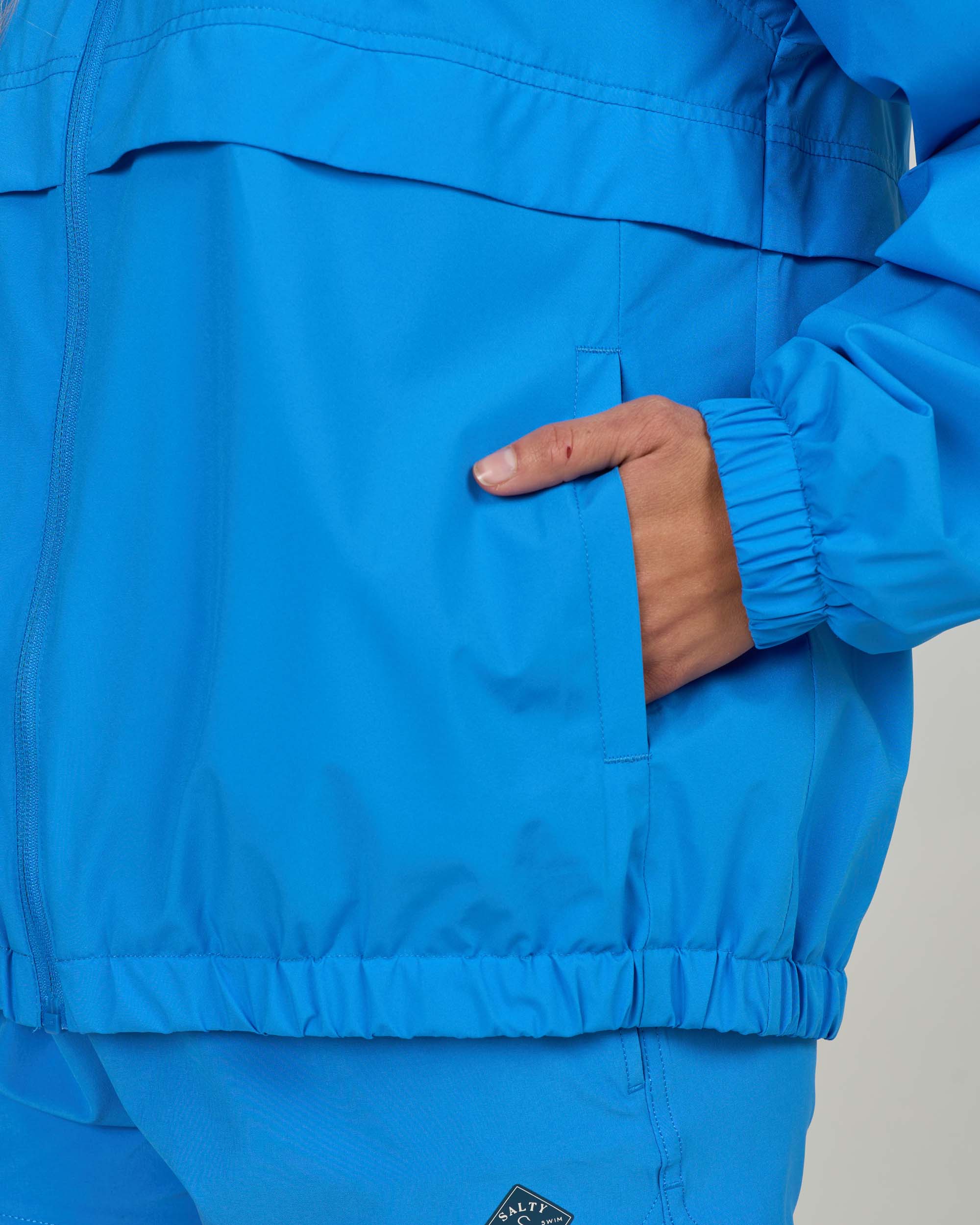 Barrier Windbreaker Jacket - Bold Blue