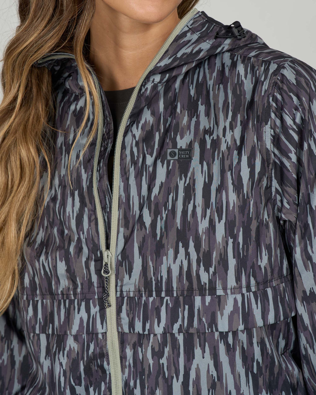 Barrier Windbreaker Jacket - Camo