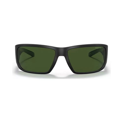 Arnette Snap II Sunglasses - Velocity 21 Matte Black//Green + Dark Grey