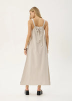 Vania Seersucker Maxi Dress