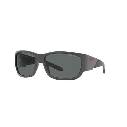 Arnette Lil' Snap Sunglasses - Velocity 21 Matte Grey + Dark Grey Polarised