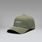 6 Panel Stretch Metallic Hat - Deep Olive/Mist