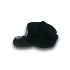 Black Letter Pro Pinch Snapback - Lakers