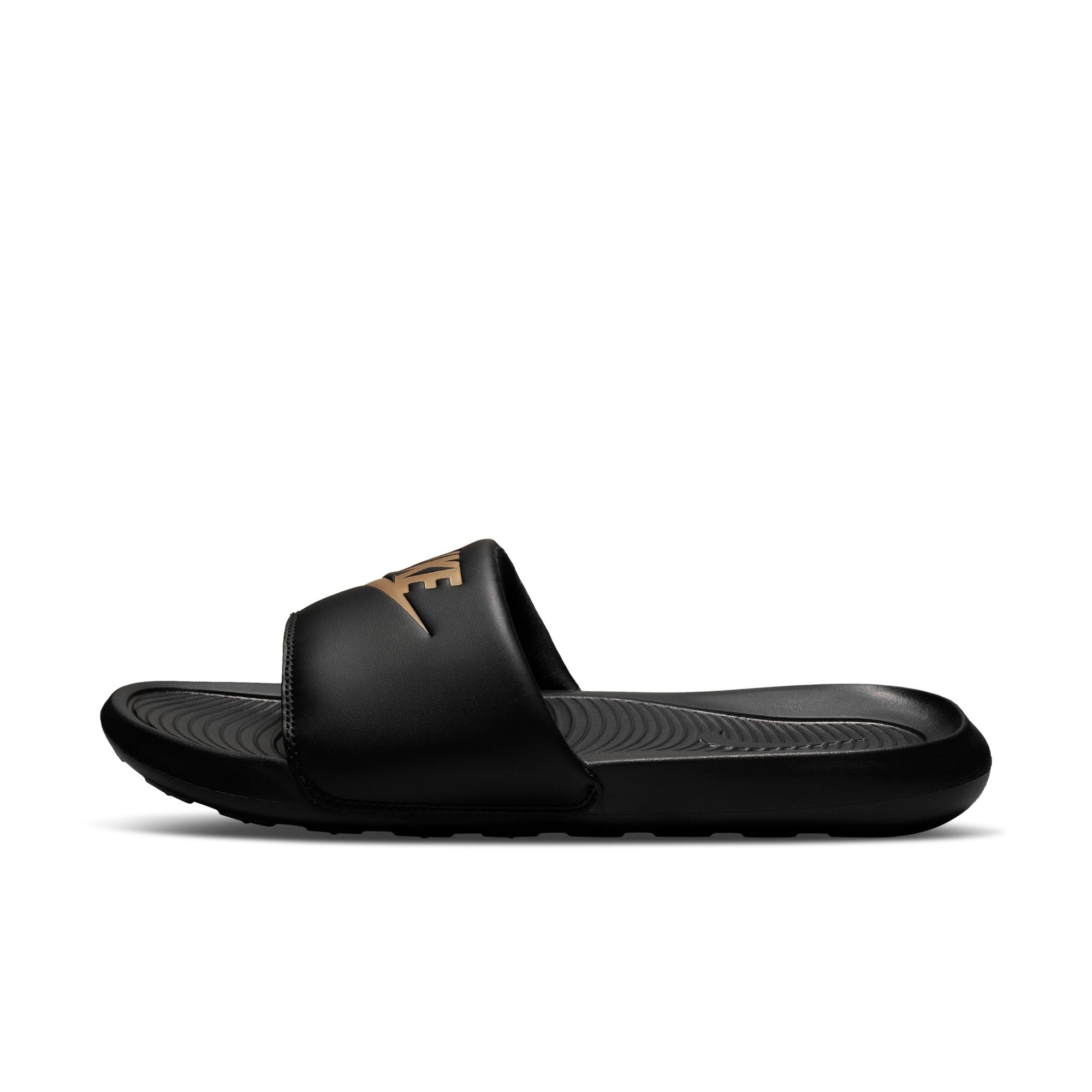 Nike SB - Victori One Slide - Black/Metallic Gold - Velocity 21