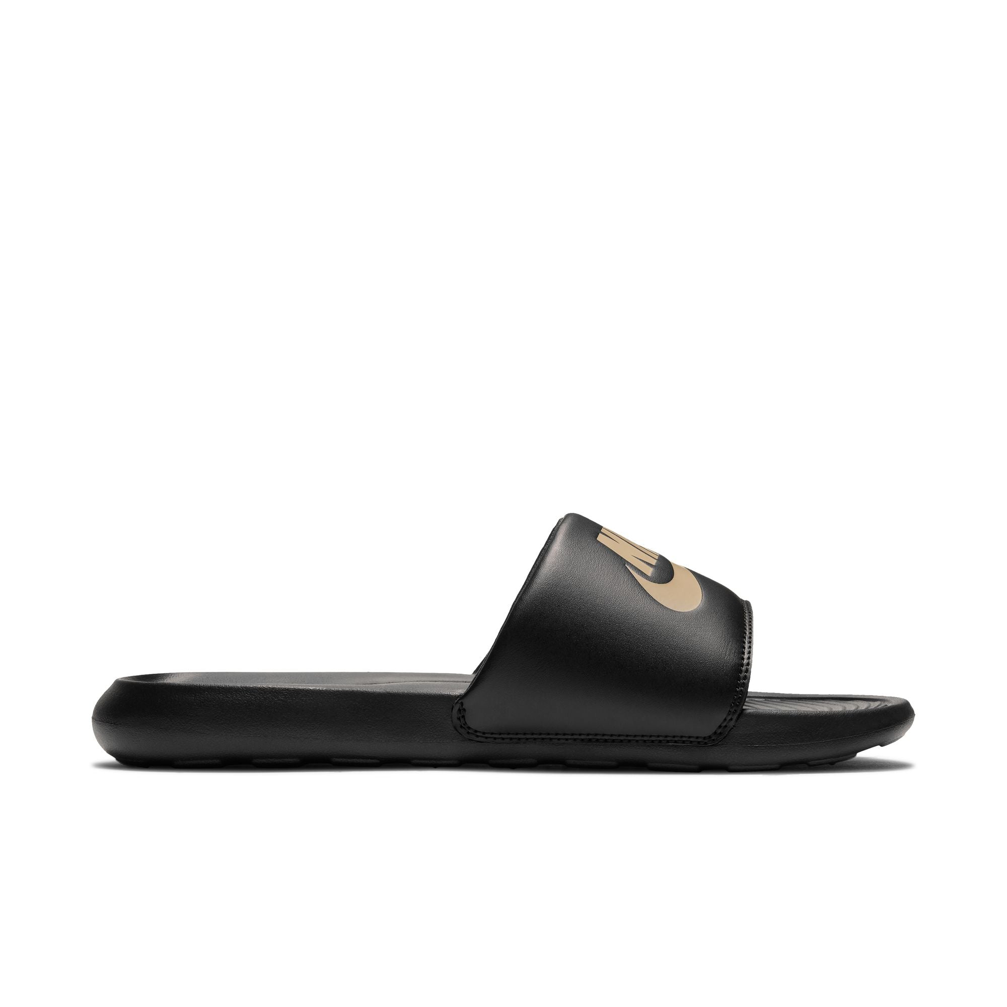 Nike SB - Victori One Slide - Black/Metallic Gold - Velocity 21