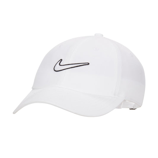 Swoosh Club Cap - White
