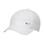 Nike SB - Dri-Fit Club Unstructured Metal Swoosh Cap - White - Velocity 21