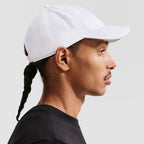 Nike Dri-FIT Unstructured Metal Swoosh Cap - White