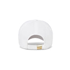Nike Dri-FIT Unstructured Metal Swoosh Cap - White