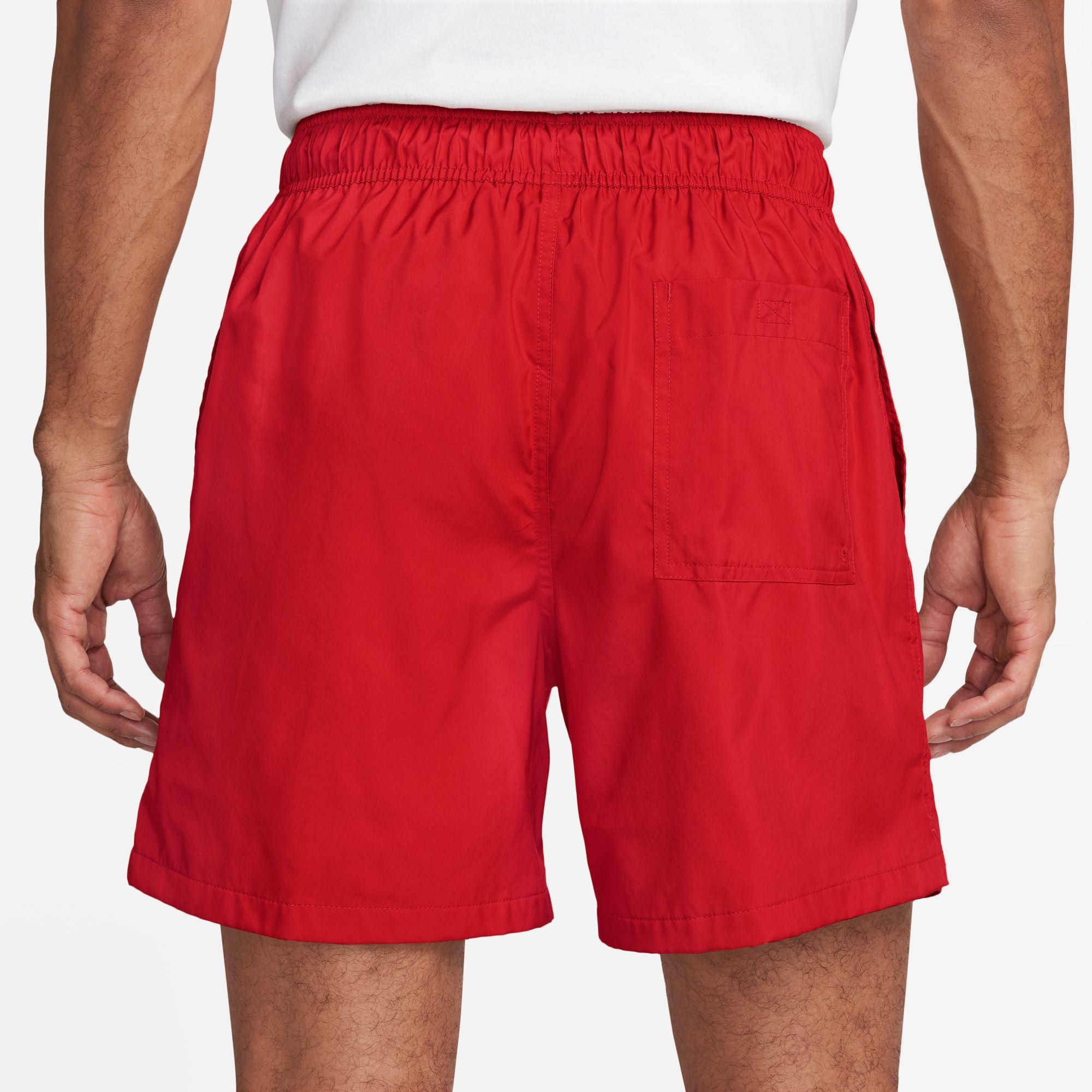 red nike sb shorts
