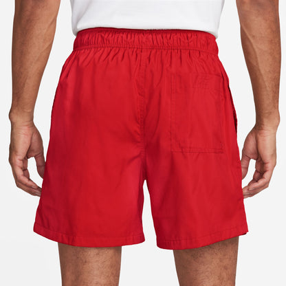 Club Woven Flow Short - University Red