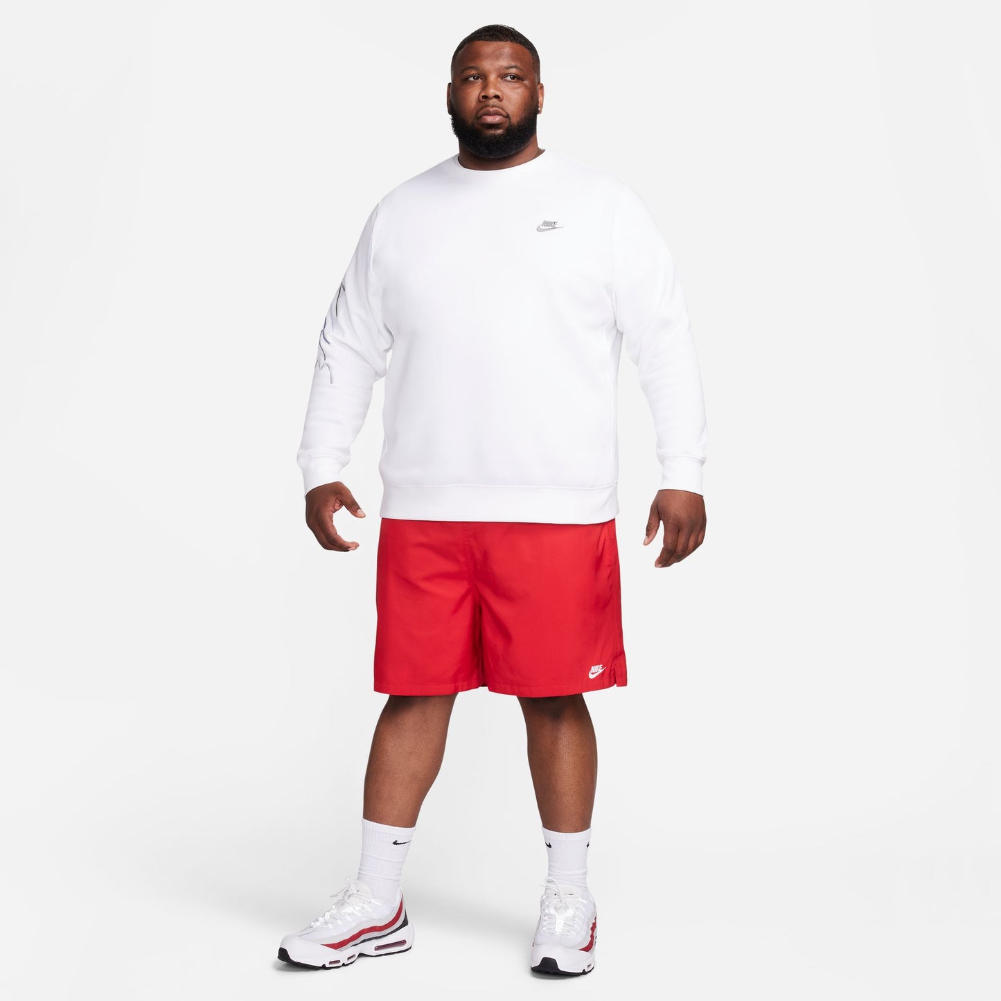 Club Woven Flow Short - University Red