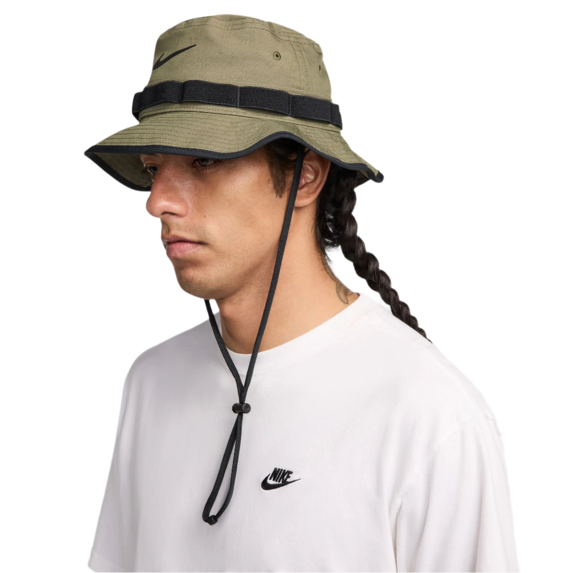 Nike Dri-Fit Apex Bucket Hat Medium Olive Velocity 21