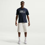 Loose Fit Just Do It Tee - Obsidian