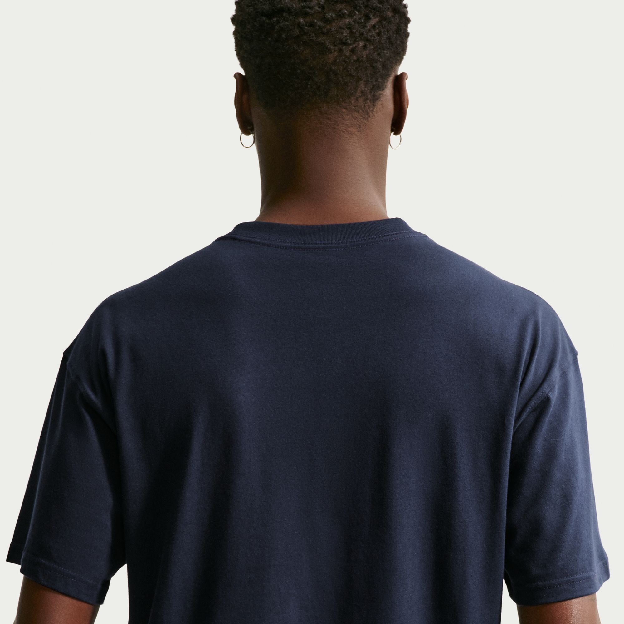 Loose Fit Just Do It Tee - Obsidian