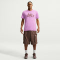 Loose Fit Just Do It Tee - Light Magenta