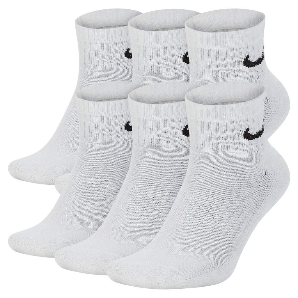 Everyday Cush Ankle Socks 6pk - White