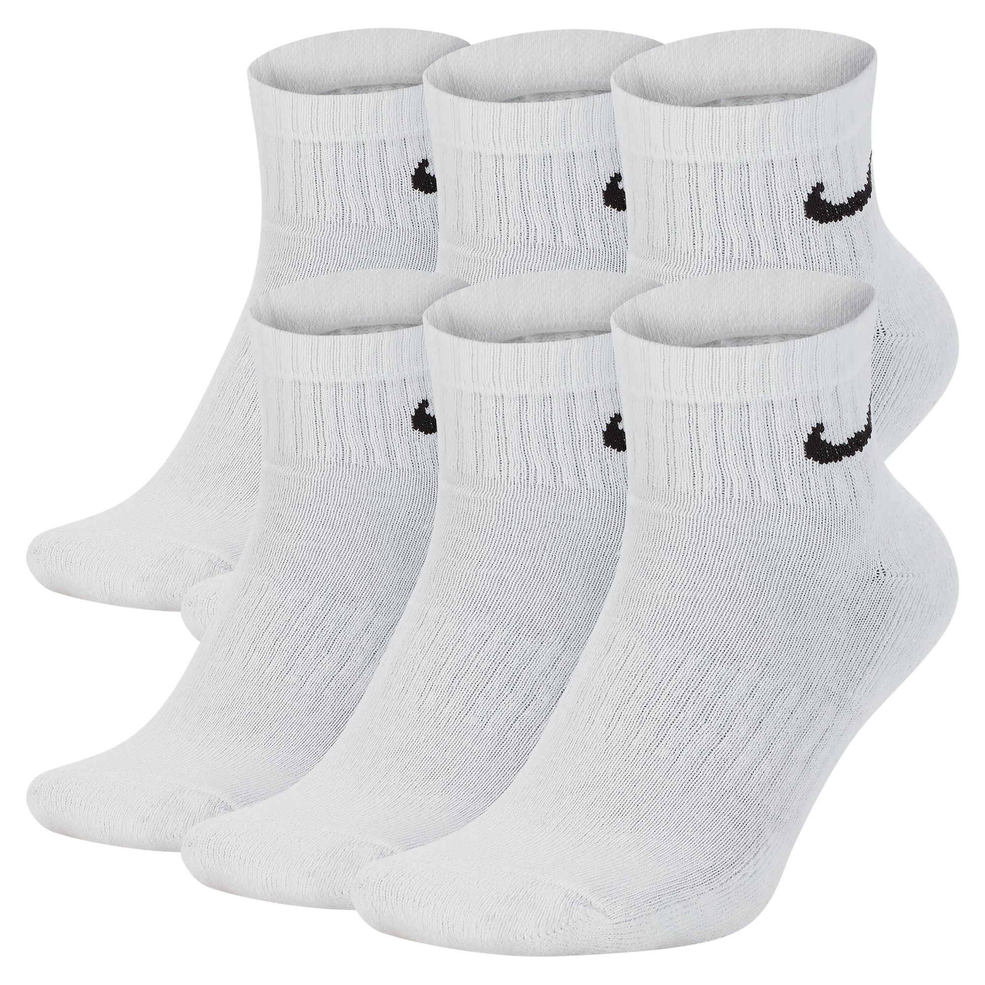 Everyday Cush Ankle Socks 6pk - White