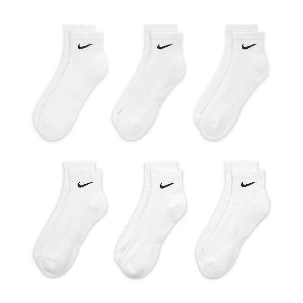 Everyday Cush Ankle Socks 6pk - White