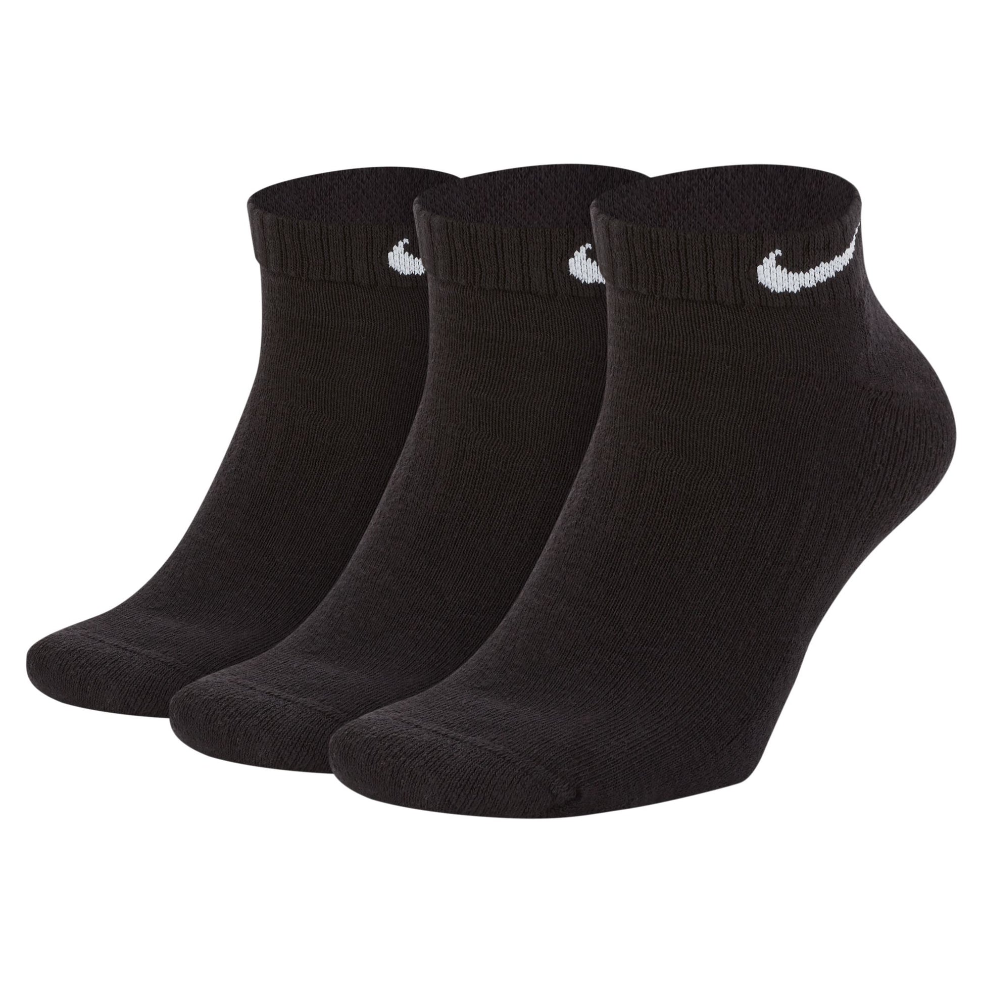 Nike SB - Everyday Cush Low 3pk Socks - Black - Velocity 21