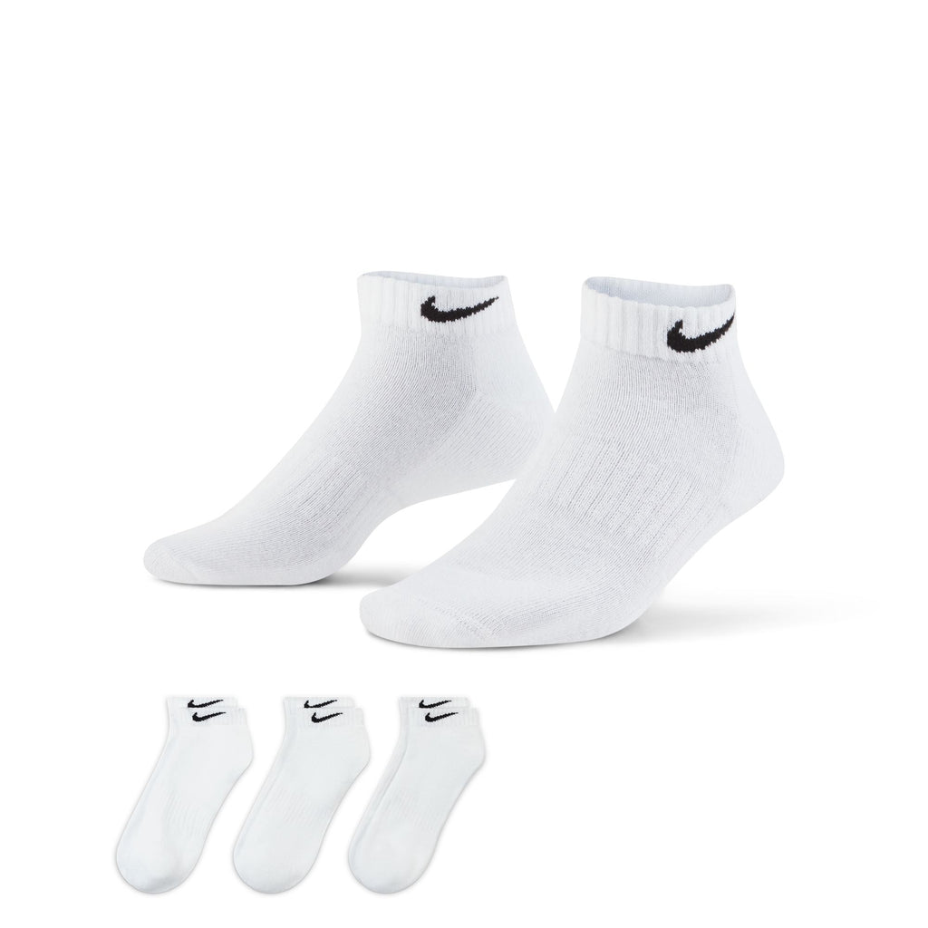 Nike SB - Everyday Cush Low 3pk Socks - White - Velocity 21
