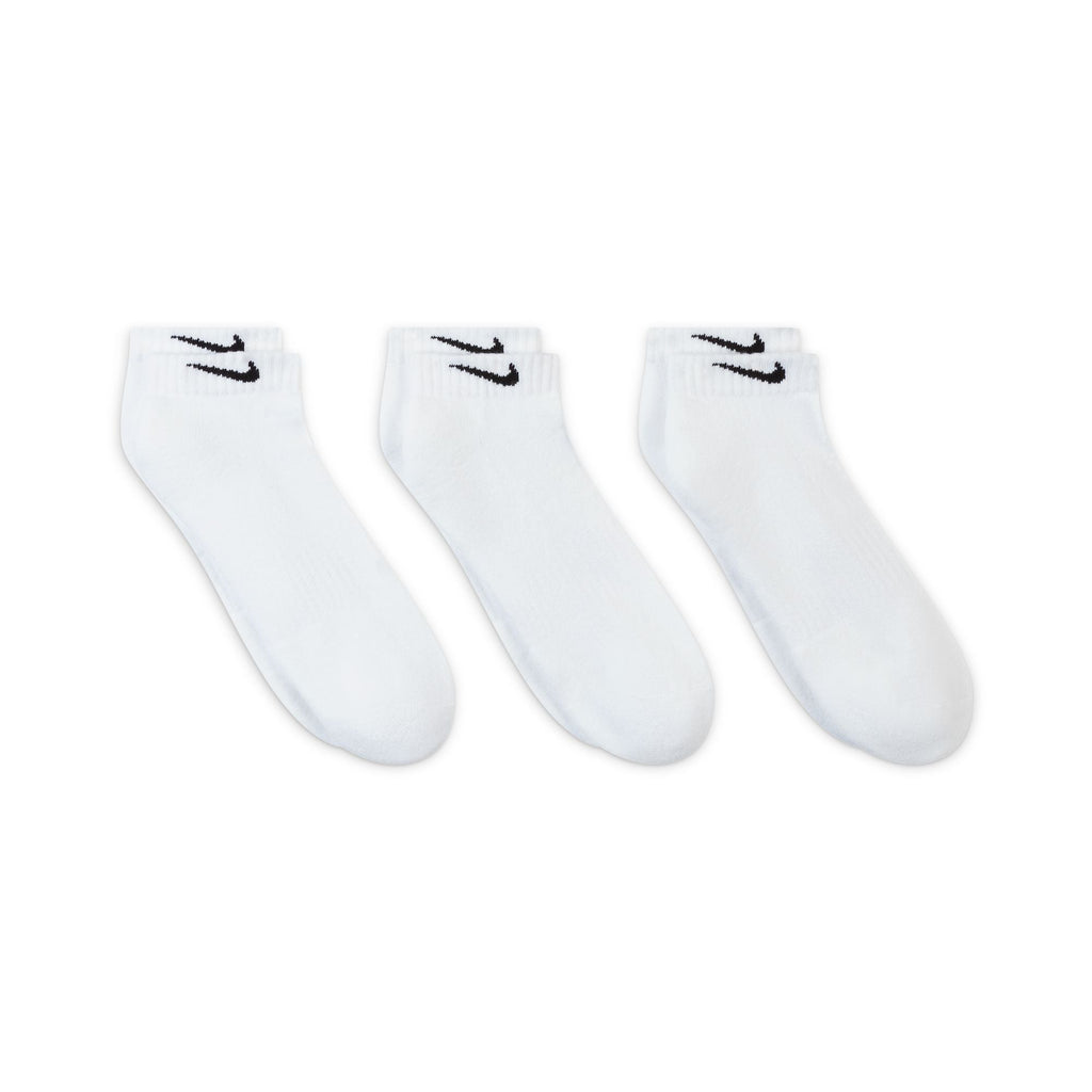 Nike SB - Everyday Cush Low 3pk Socks - White - Velocity 21