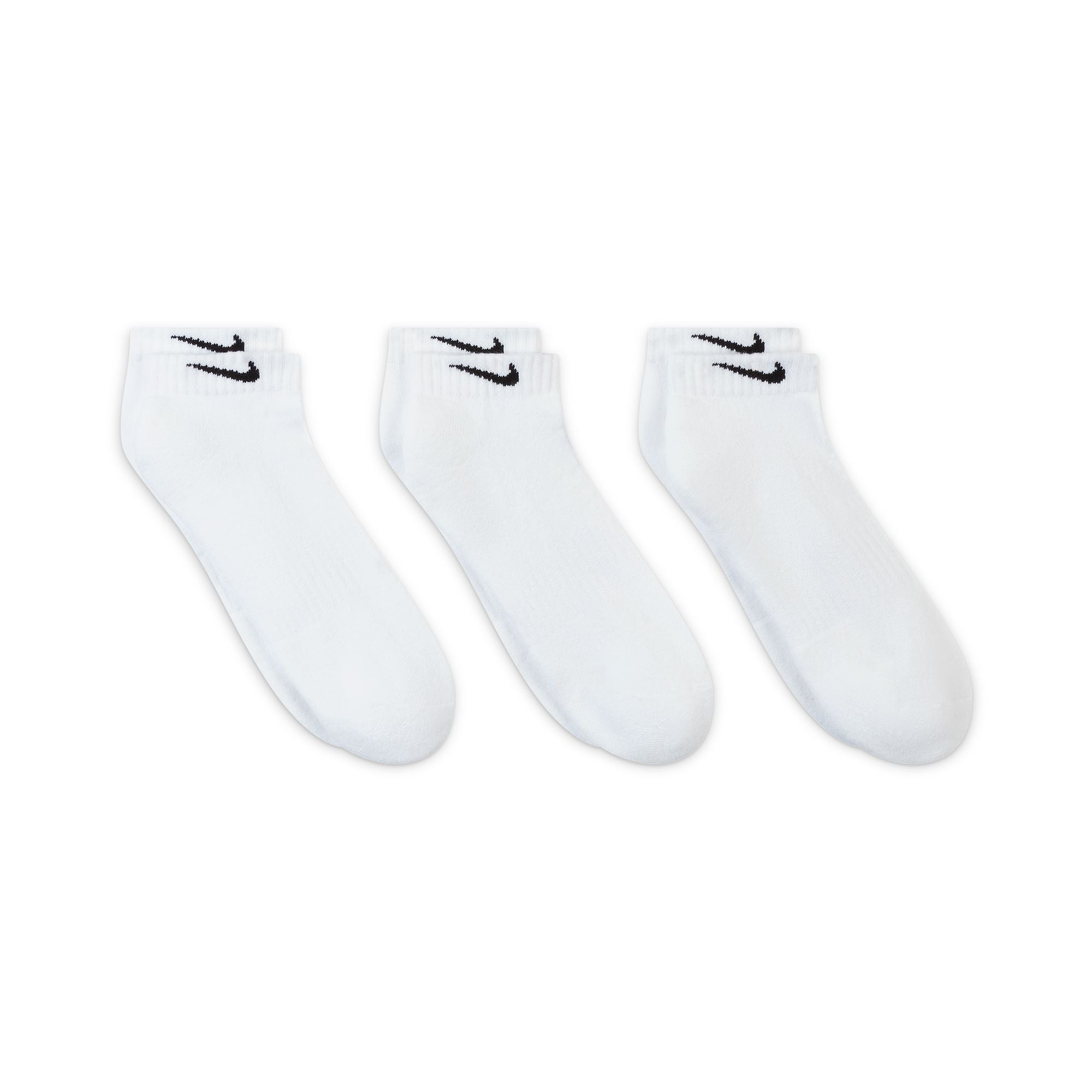 Nike SB - Everyday Cush Low 3pk Socks - White - Velocity 21