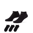 Nike SB - Everyday Cush No-Show 3pk Socks - Black - Velocity 21
