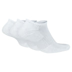 Nike SB - Everyday Cush No-Show 3pk Socks - White - Velocity 21