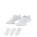 Nike SB - Everyday Cush No-Show 3pk Socks - White - Velocity 21