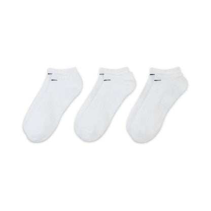 Nike SB - Everyday Cush No-Show 3pk Socks - White - Velocity 21