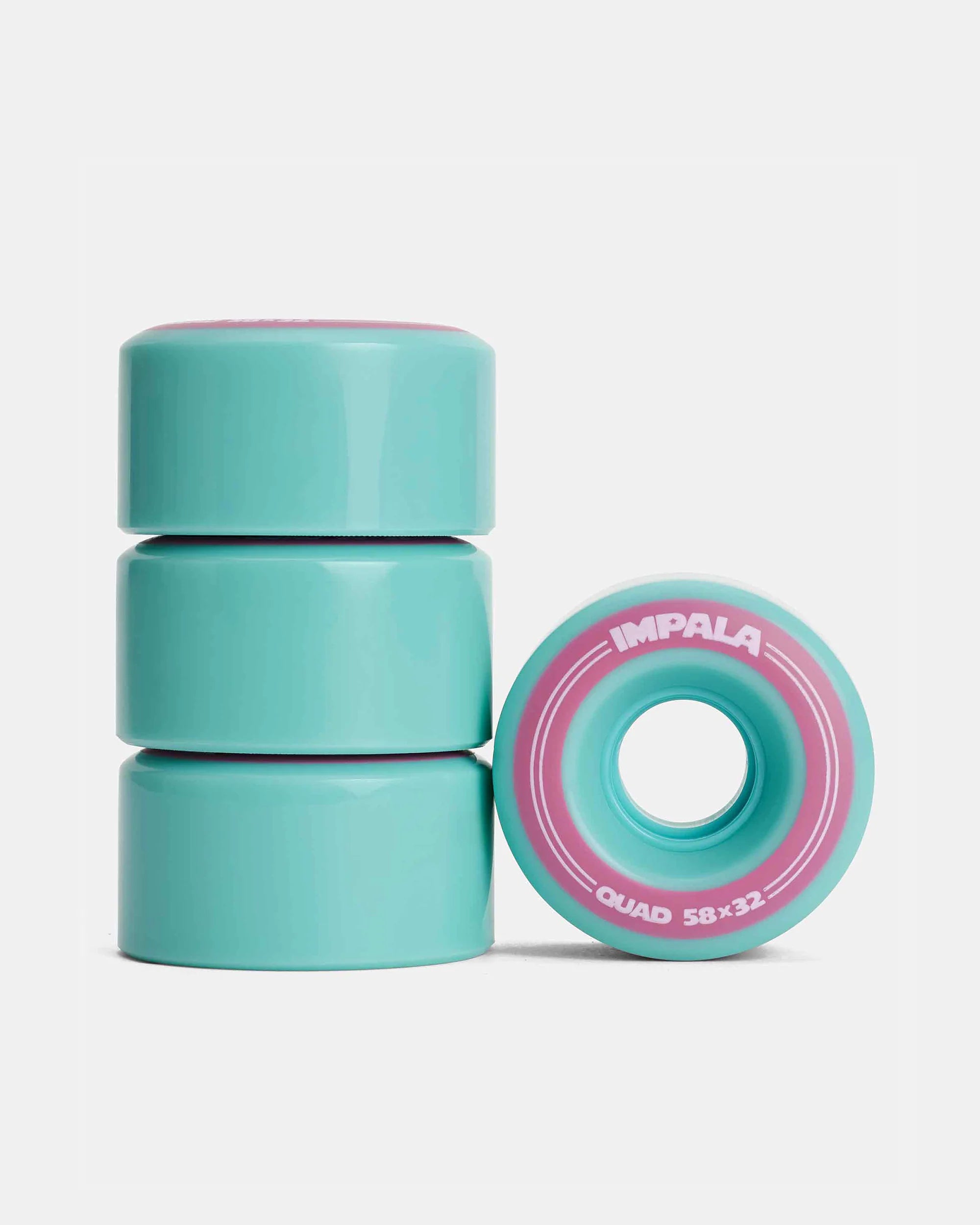 Impala Replacement Wheels 4pk - Aqua