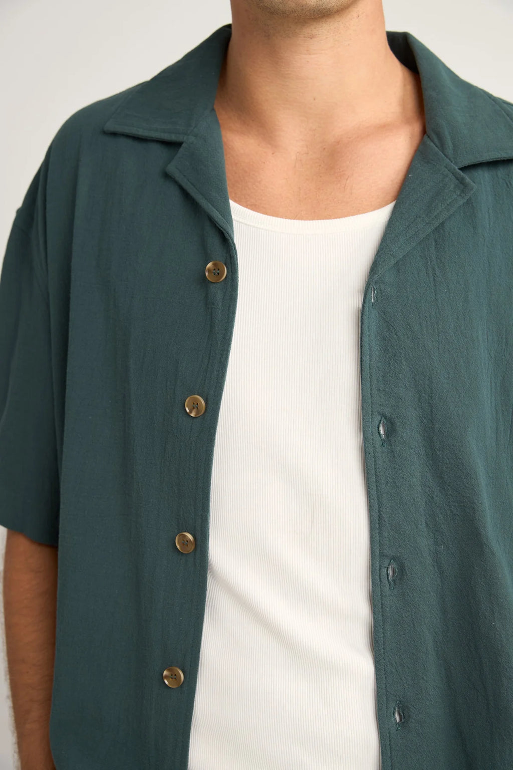 Relaxed Texture SS Shirt