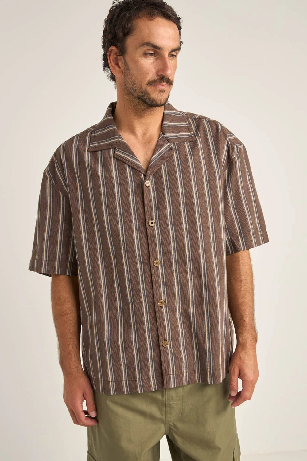 Baja Relaxed Stripe SS Shirt