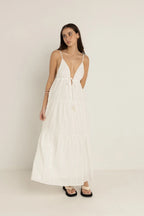 Jaci Maxi Dress - White