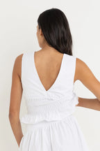 Carlo Smocked Top