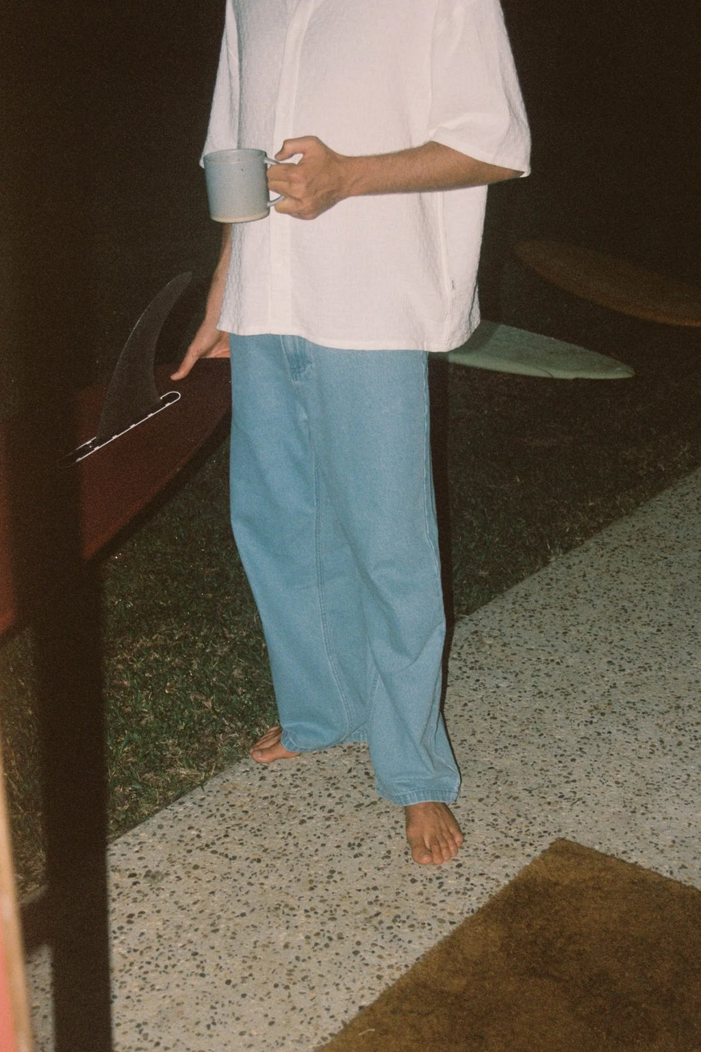 Relaxed Denim Pant