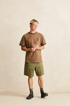 Peace Sun Ringer Vintage SS Tee