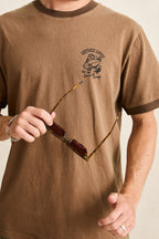 Peace Sun Ringer Vintage SS Tee