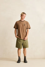 Peace Sun Ringer Vintage SS Tee