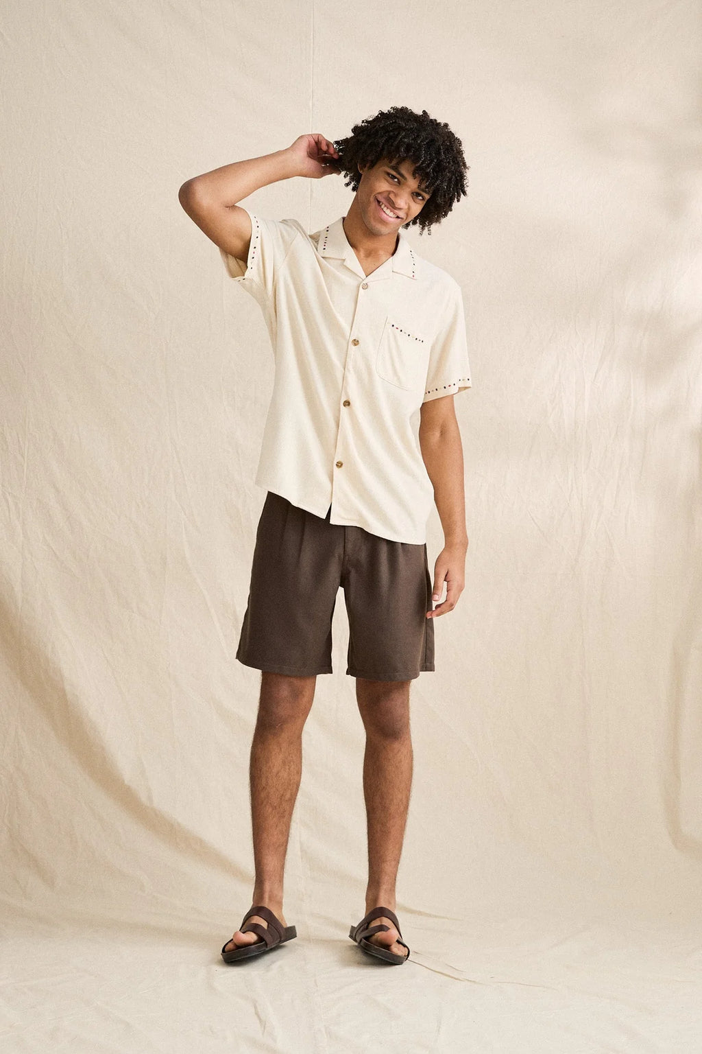 Pes Double Pleated Short