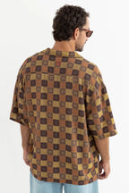 Racket Relaxed SS Shirt - Ochre
