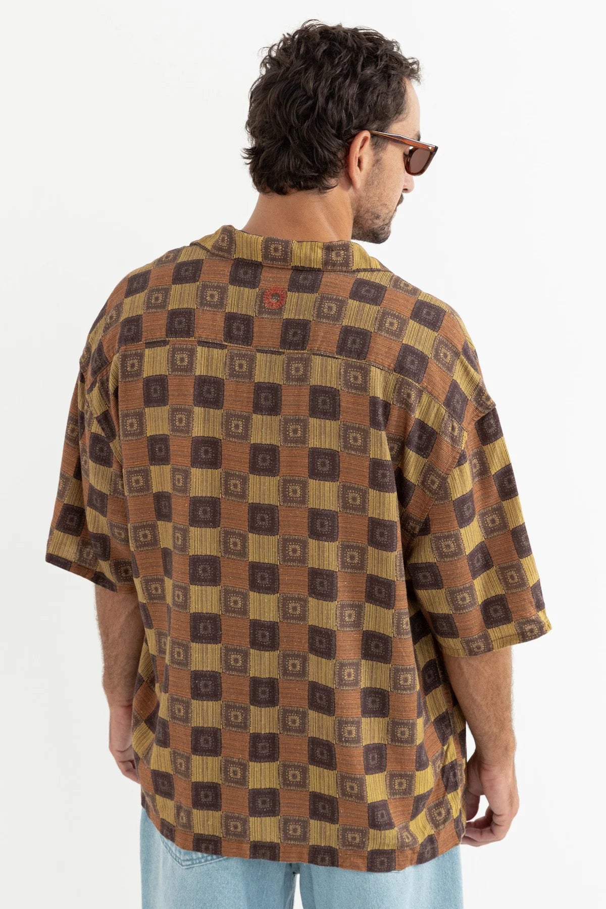 Racket Relaxed SS Shirt - Ochre