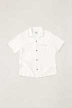 Linen Whip Stitch SS Shirt
