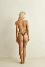 Tierra Contrast Slide Tri Top