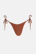 Classic Tie Side Hi Cut Pant - Rust