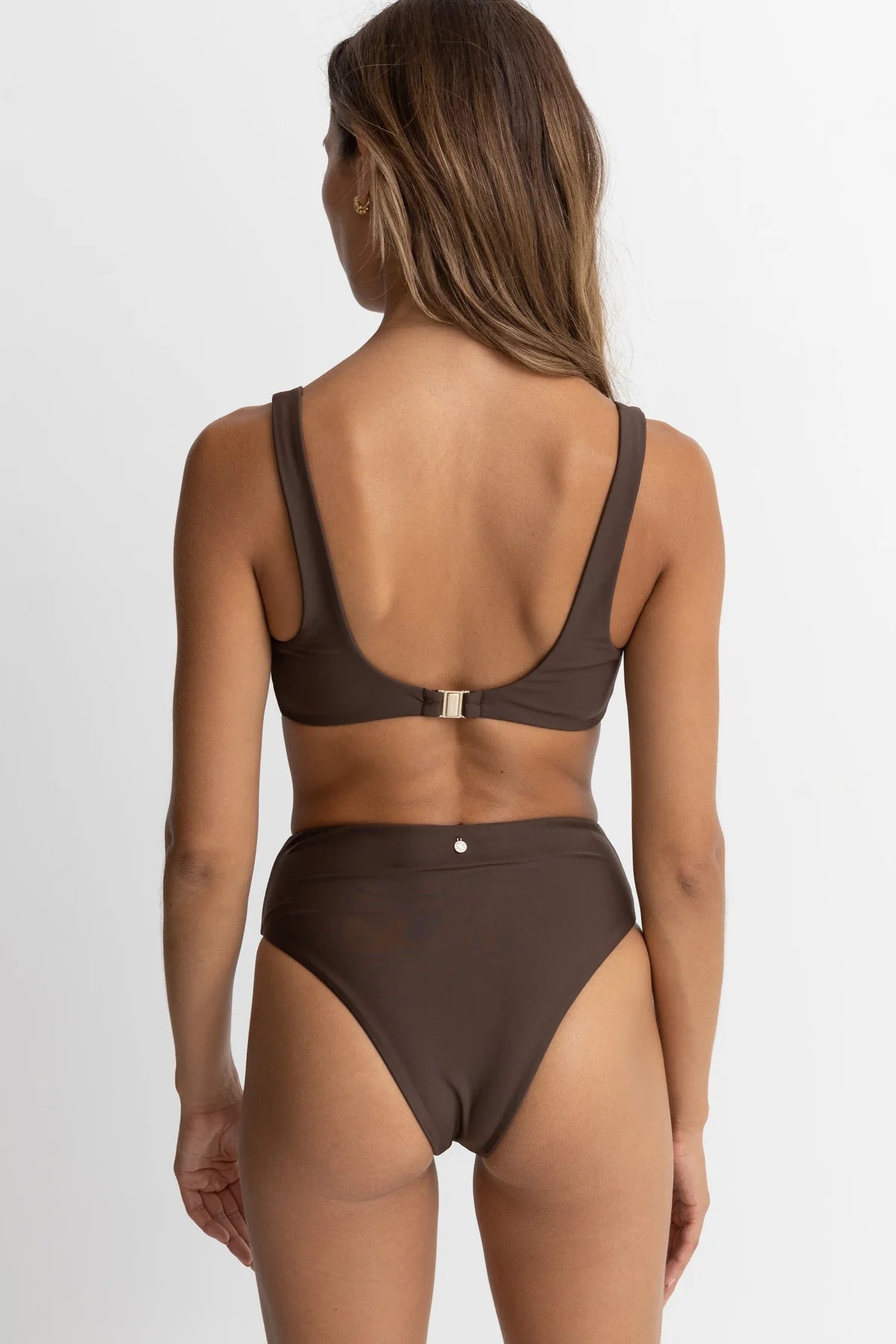 Classic Crop Top - Chocolate
