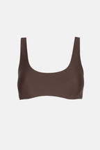 Classic Crop Top - Chocolate
