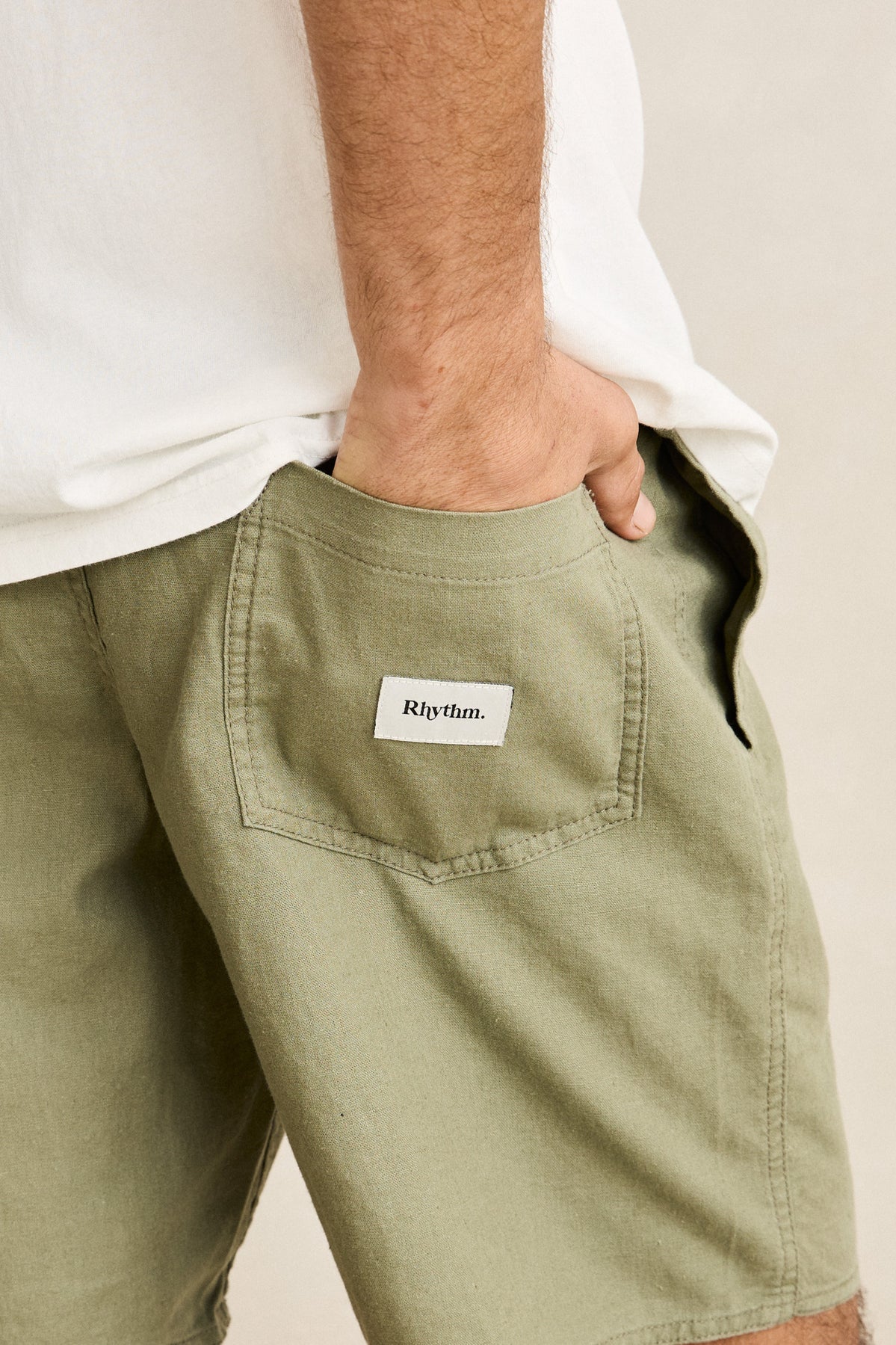 Classic Linen Jam - Olive