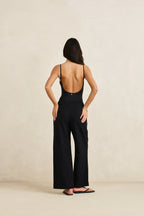 Classic Drawstring Pant - Black